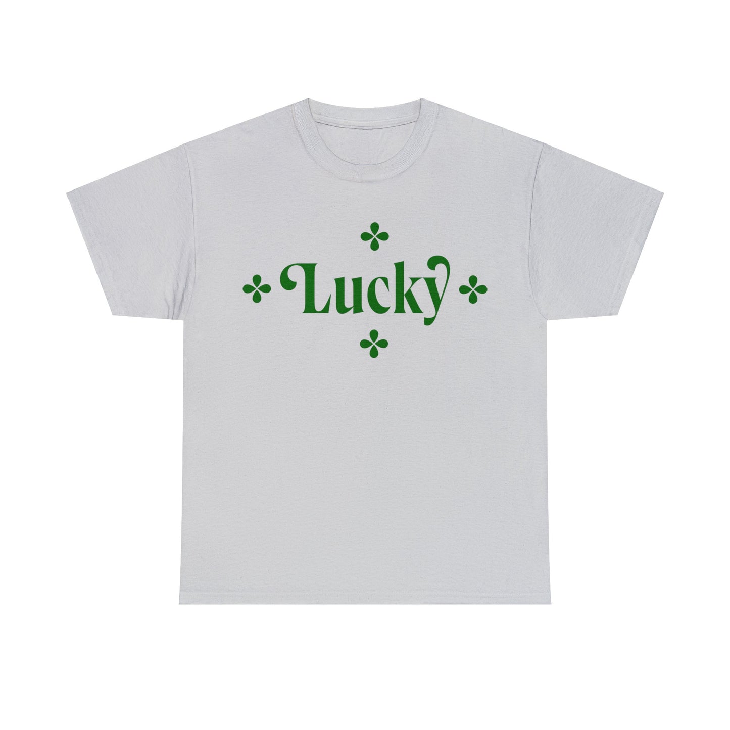 Unisex Heavy Cotton Tee Adult/Teen Activewear Lucky