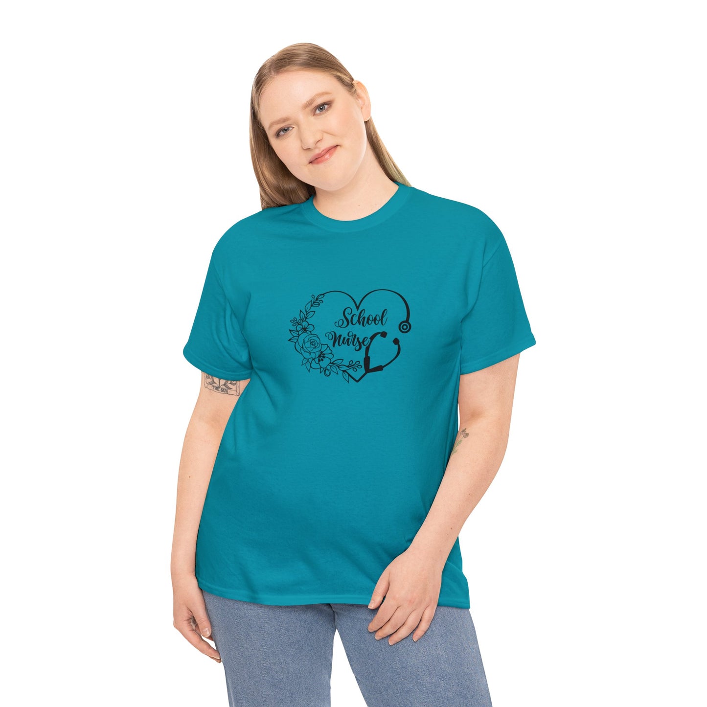 Unisex Heavy Cotton Tee Adult Activewear Comes In Various Colors