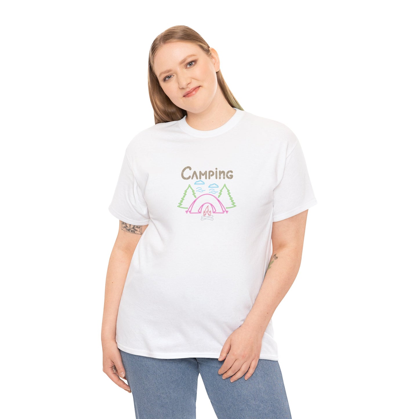 Unisex Heavy Cotton Tee Adult/Teen Activewear Comes In Many Colors Want It In Kids Size? 1-603-377-1833