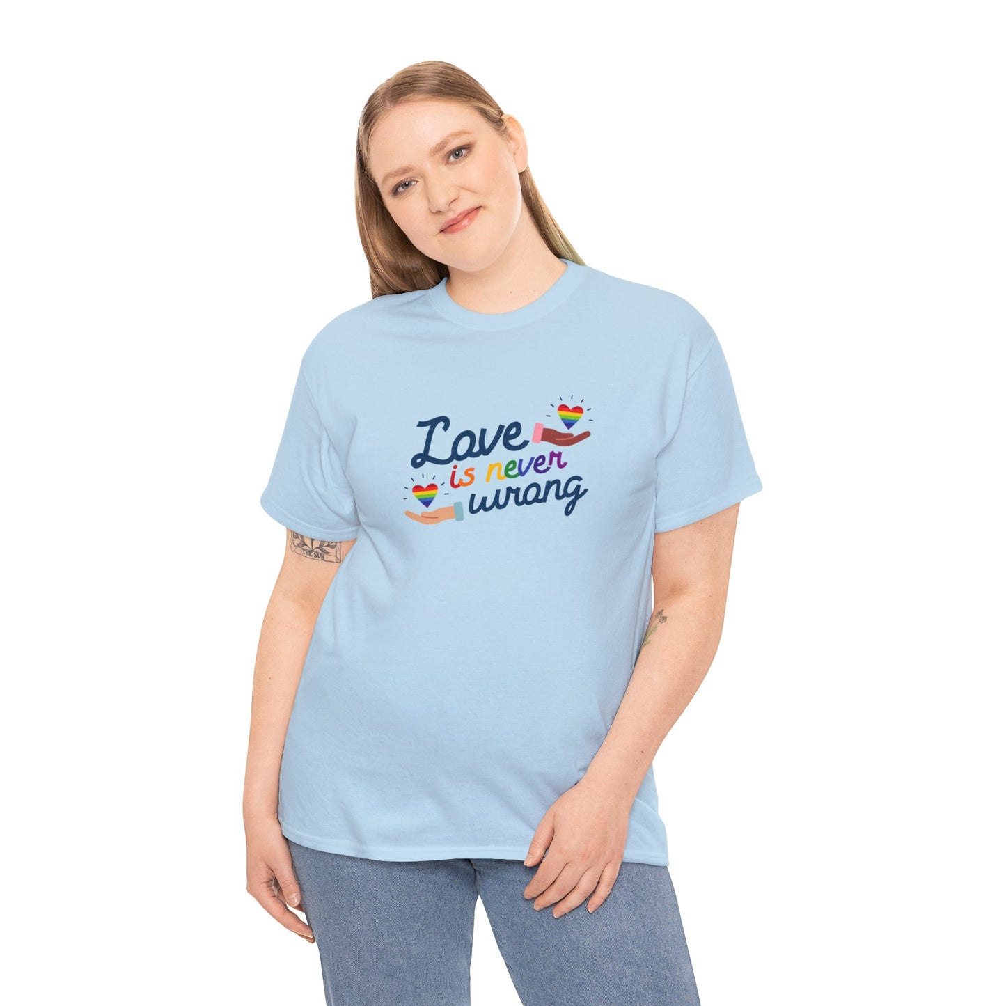 Unisex Heavy Cotton Tee  Adult/Teen Activewear Comes In Various Colors