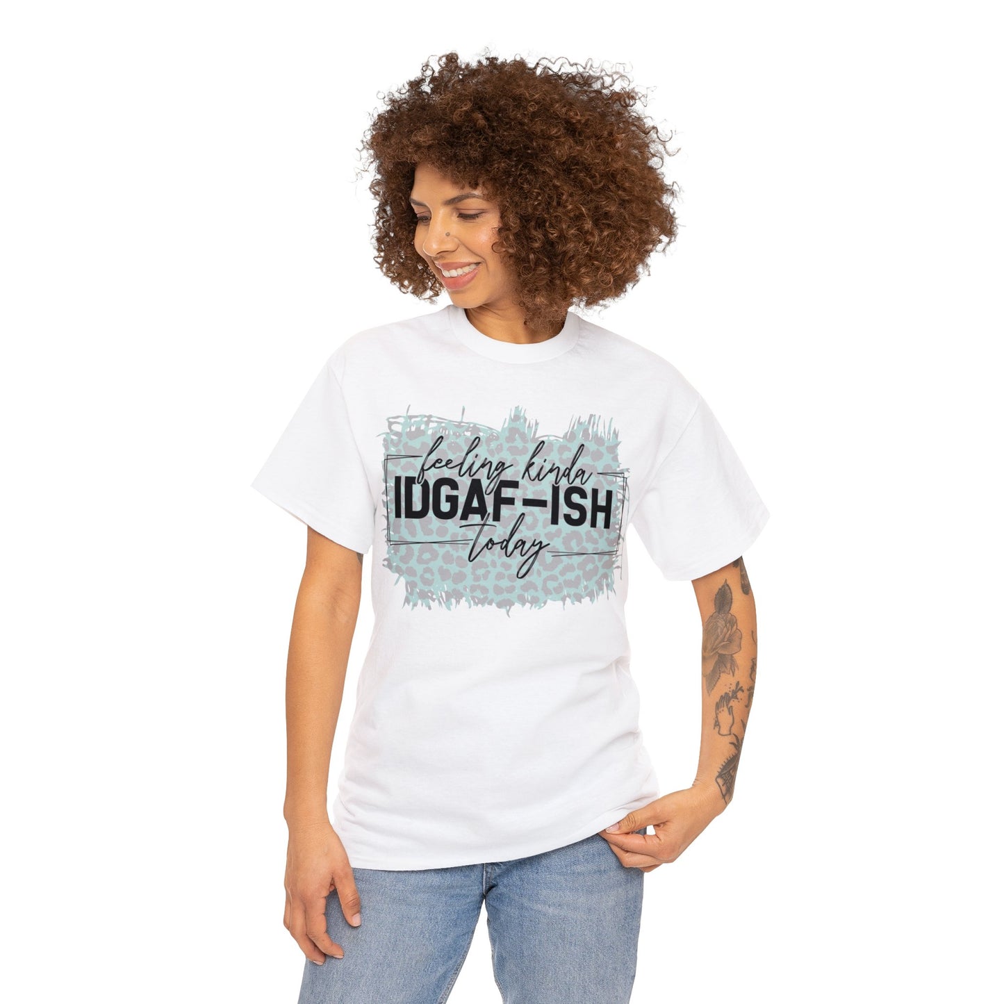 Unisex Heavy Cotton Tee  Adult/Teen Activewear Comes In Two Colors