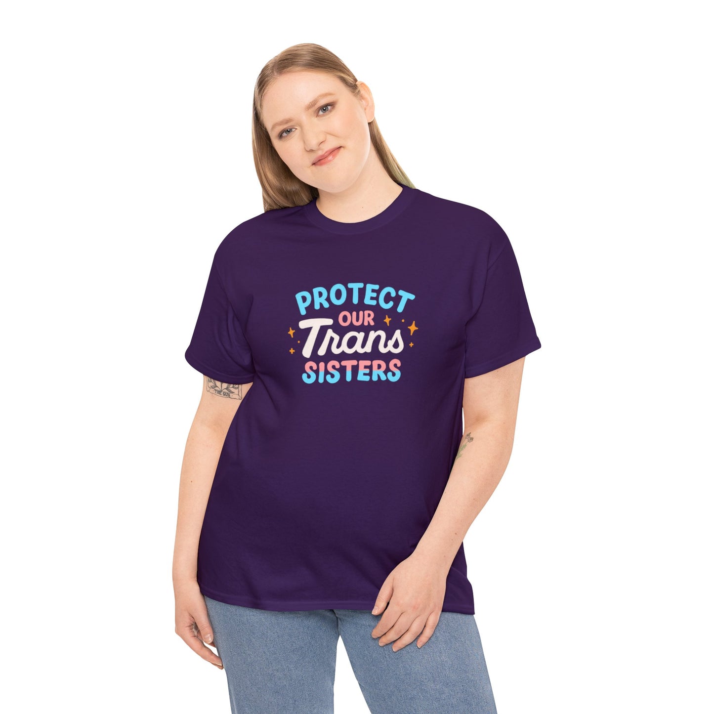 Unisex Heavy Cotton Tee Adult/Teen Activewear Comes In Many Colors