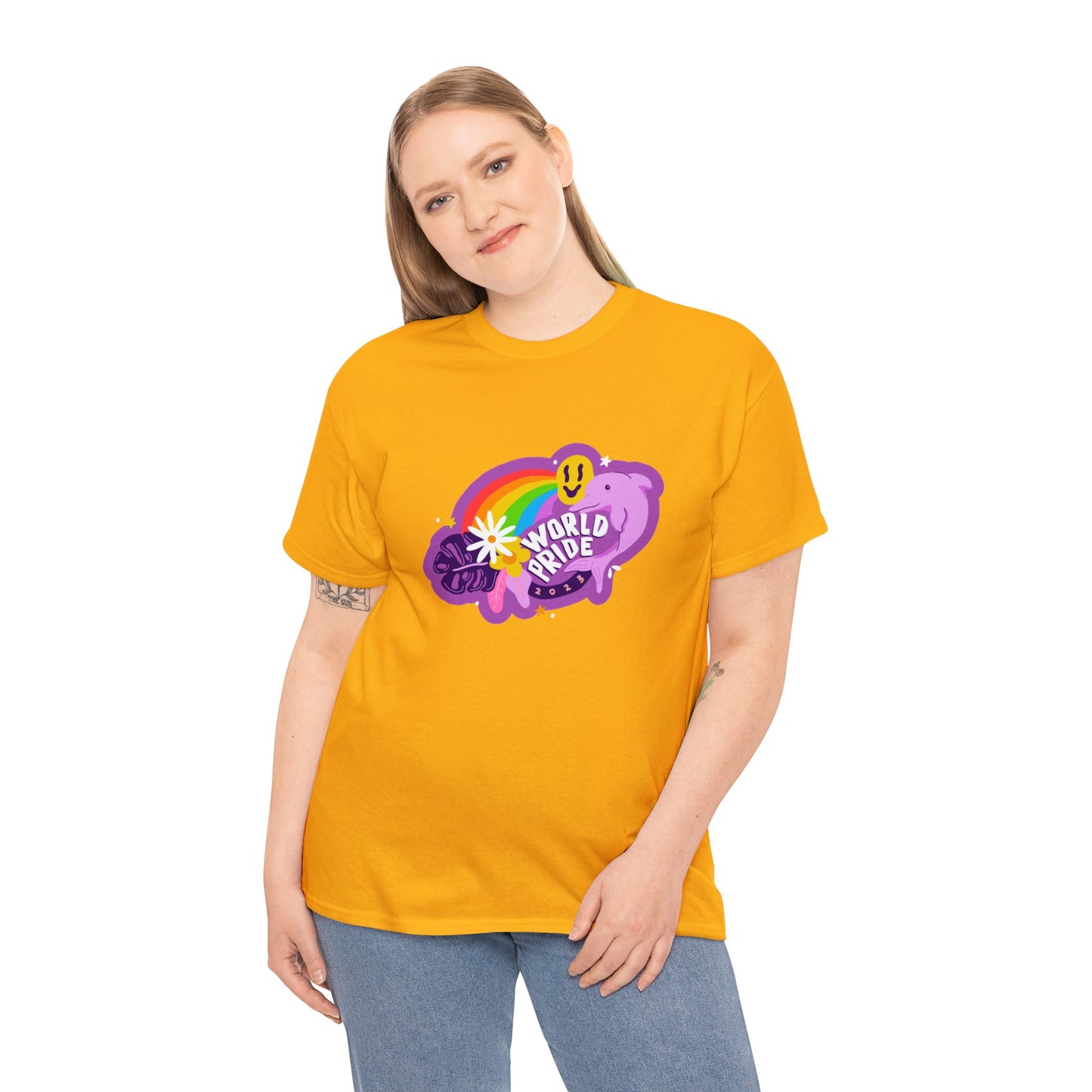 Unisex Heavy Cotton Tee Adult/Teen Activewear Comes In Many Colors