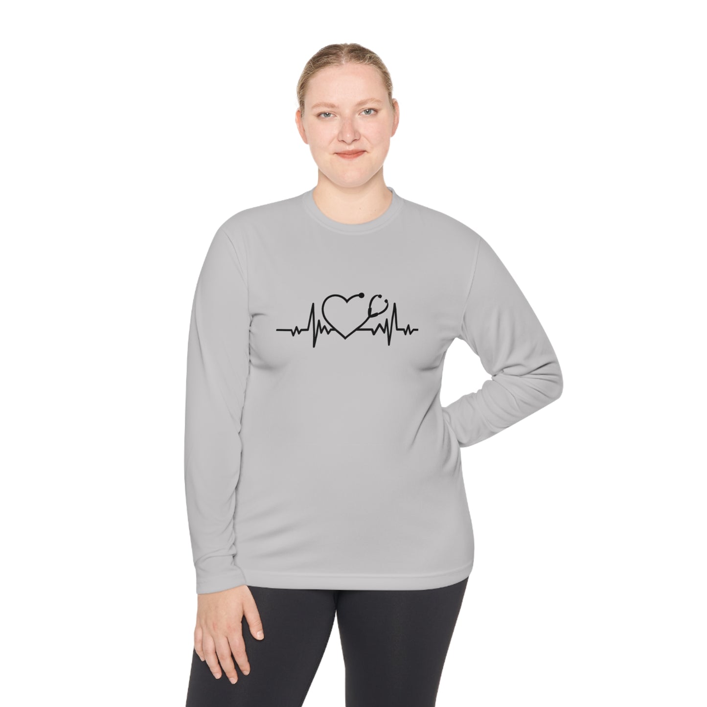 Unisex Lightweight Long Sleeve Tee Adult Activewear