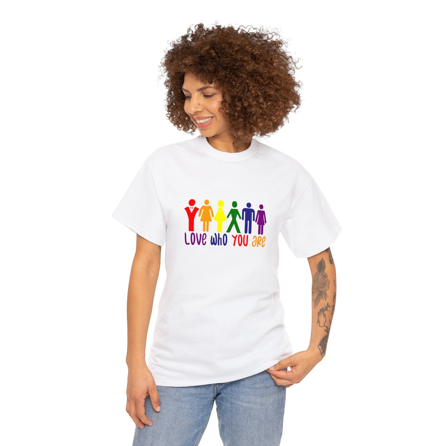 Unisex Heavy Cotton Tee Adult/Teen Activewear Comes In Various Colors