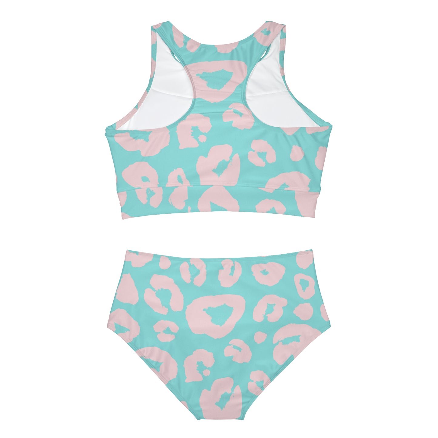 Sporty Bikini Set (AOP) Unisex Adult/Teen Activewear