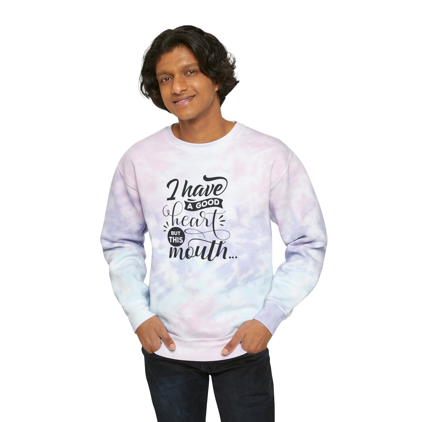 Unisex Tie-Dye Sweatshirt Adult/Teen Activewear