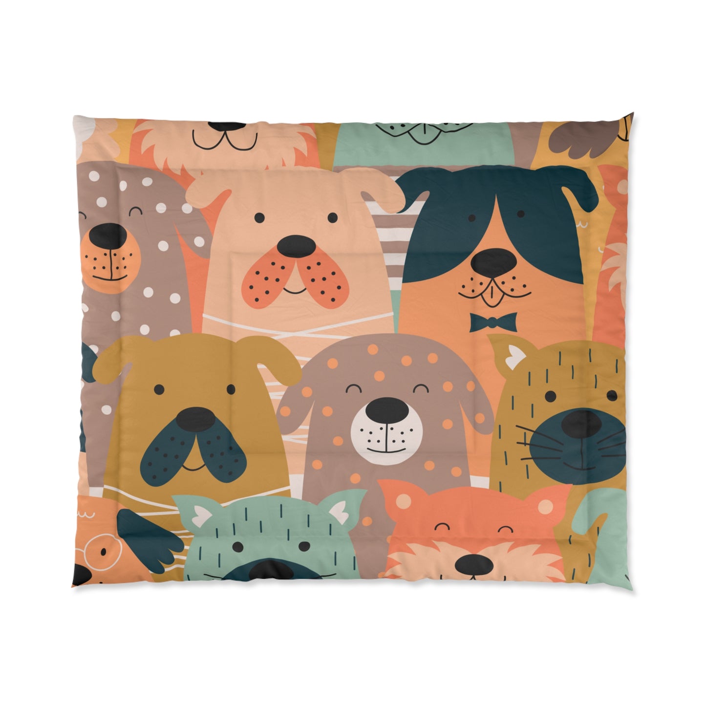 Comforter Adult/Teen/Kids Accessories Decor Silly Dog For Dog Lovers