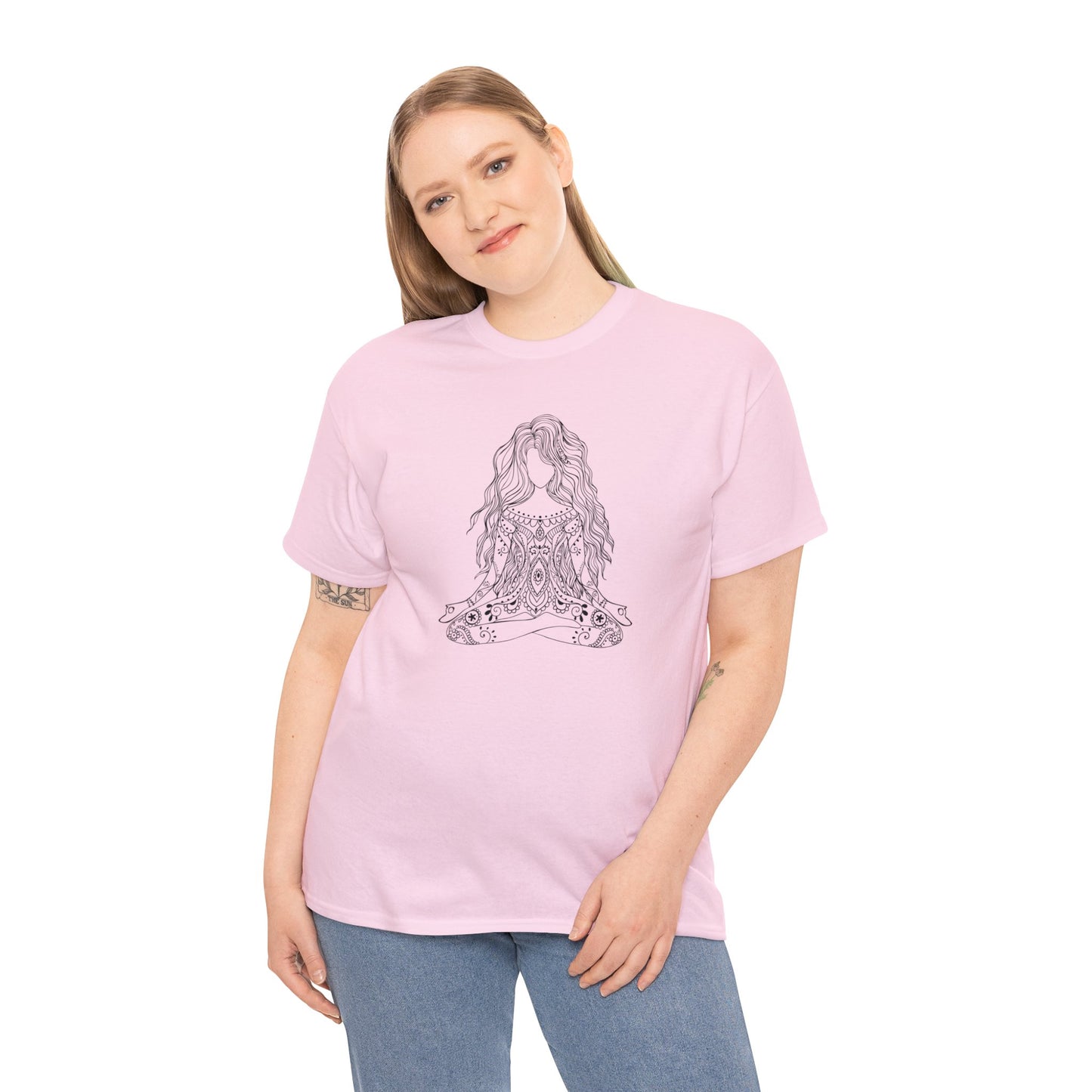 Unisex Heavy Cotton Tee Adult/Teen Activewear Shirt Comes In Many Colors