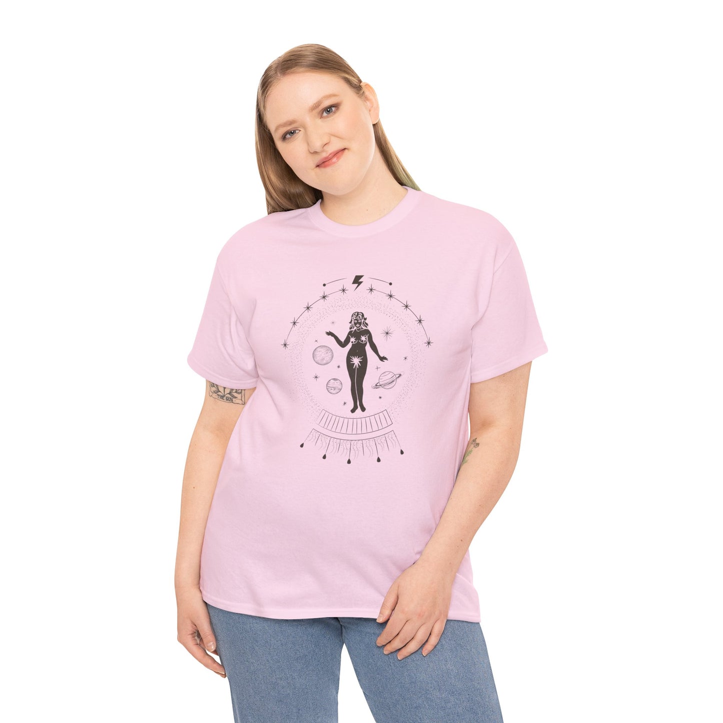 Unisex Heavy Cotton Tee Adult/Teen Activewear Shirt Comes In Many Colors