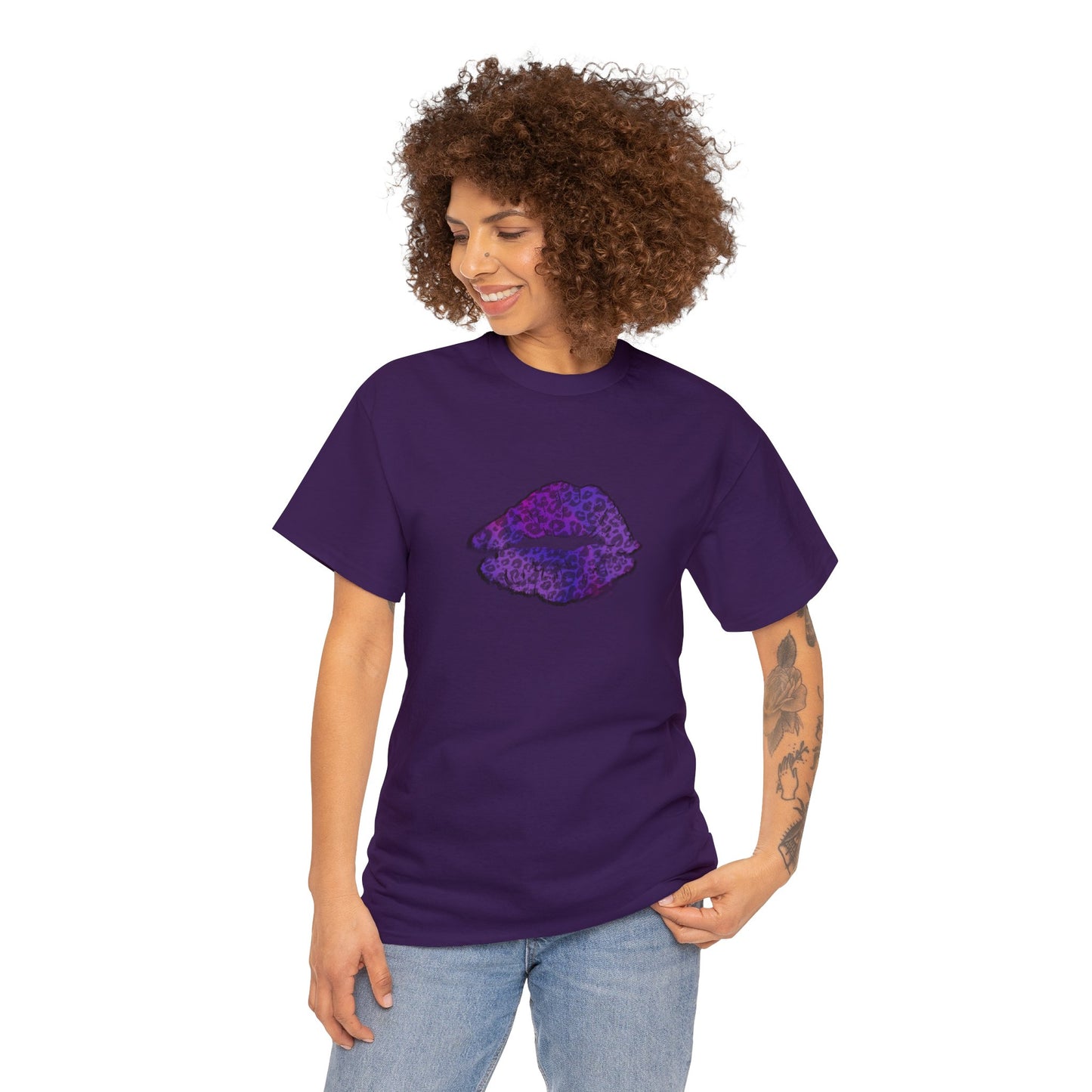 Unisex Heavy Cotton Tee T-shirts Adult/Teen Activewear Comes In Various Colors