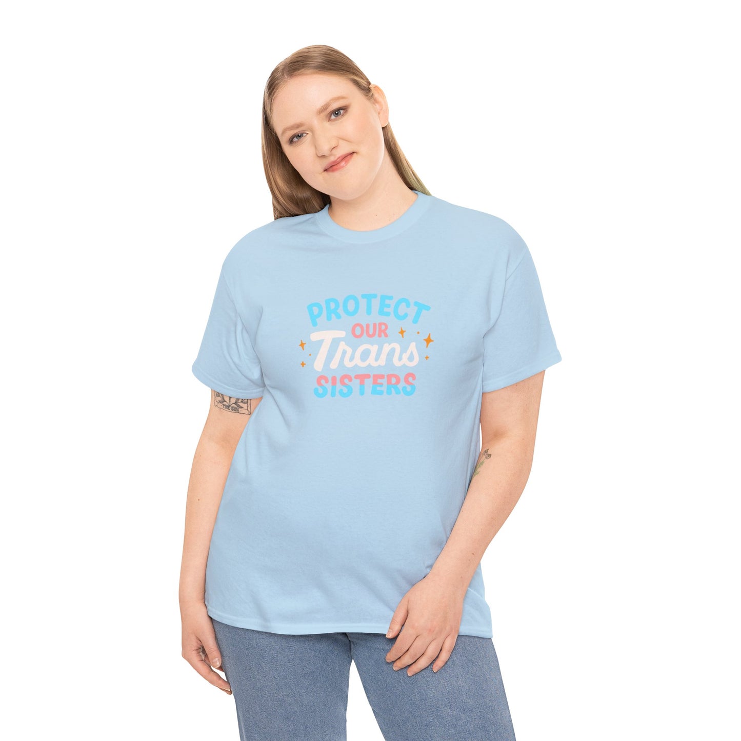 Unisex Heavy Cotton Tee Adult/Teen Activewear Comes In Many Colors