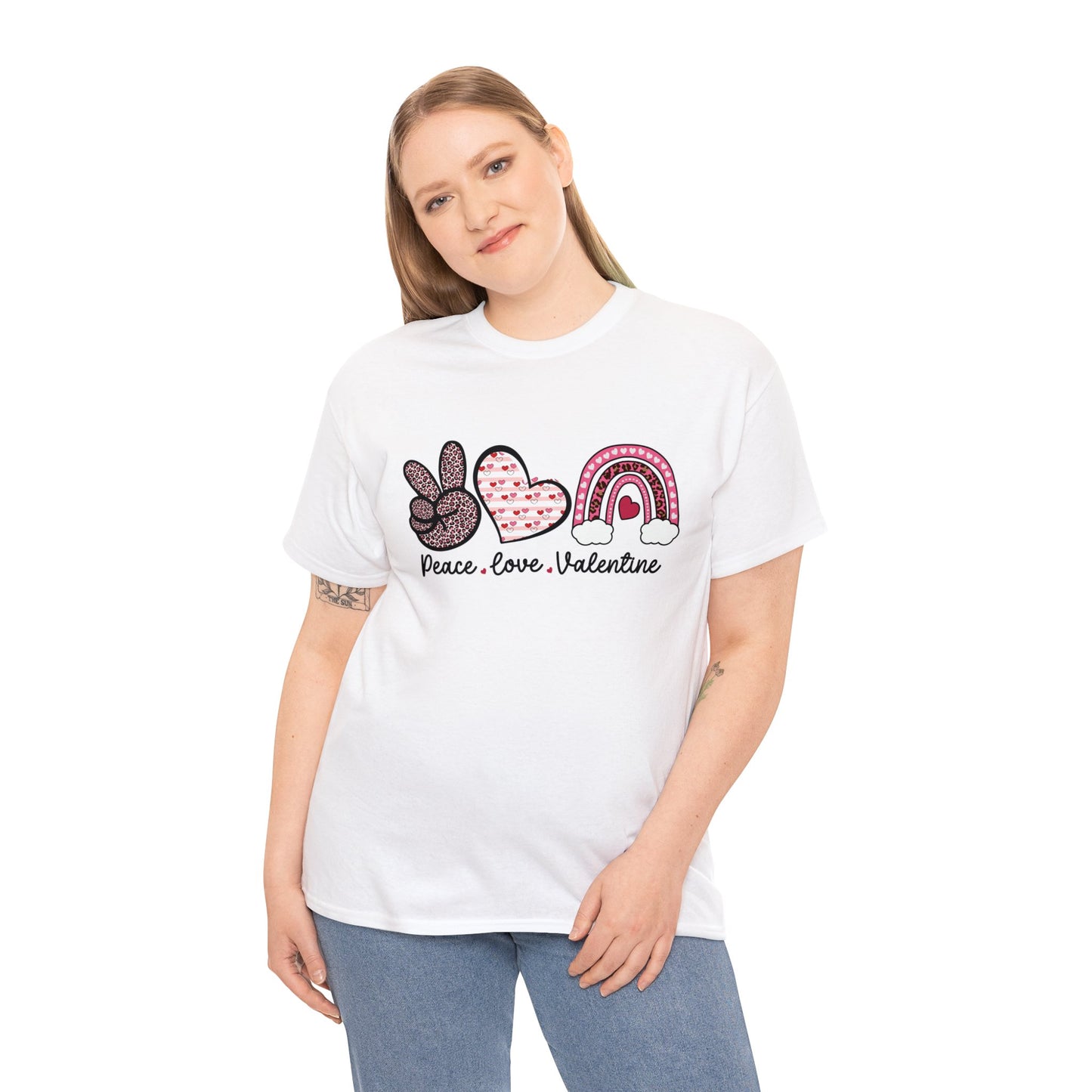 Unisex Heavy Cotton Tee Adult/Teen Activewear Valentines Day