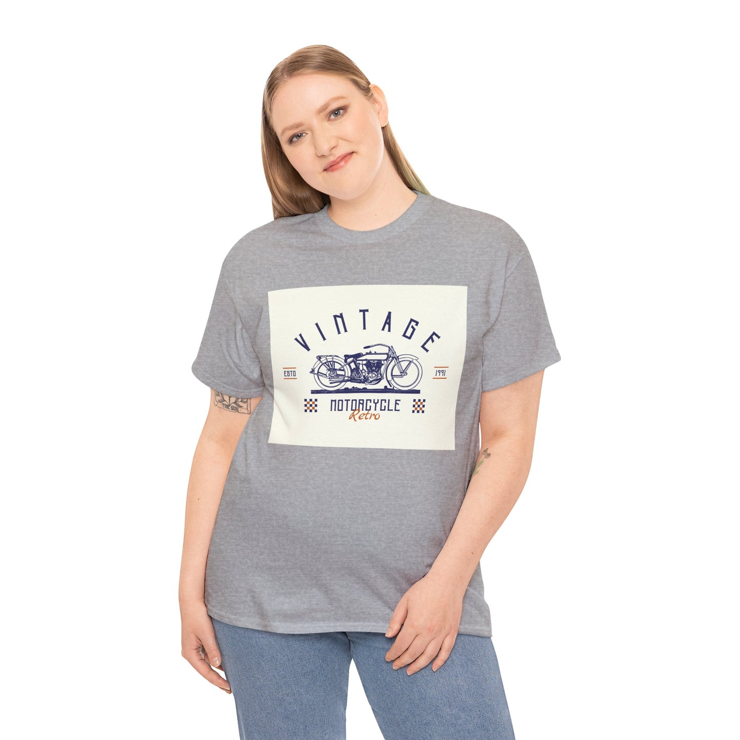 Unisex Heavy Cotton Tee Adult/Teen Activewear Shirt Comes In Many Colors