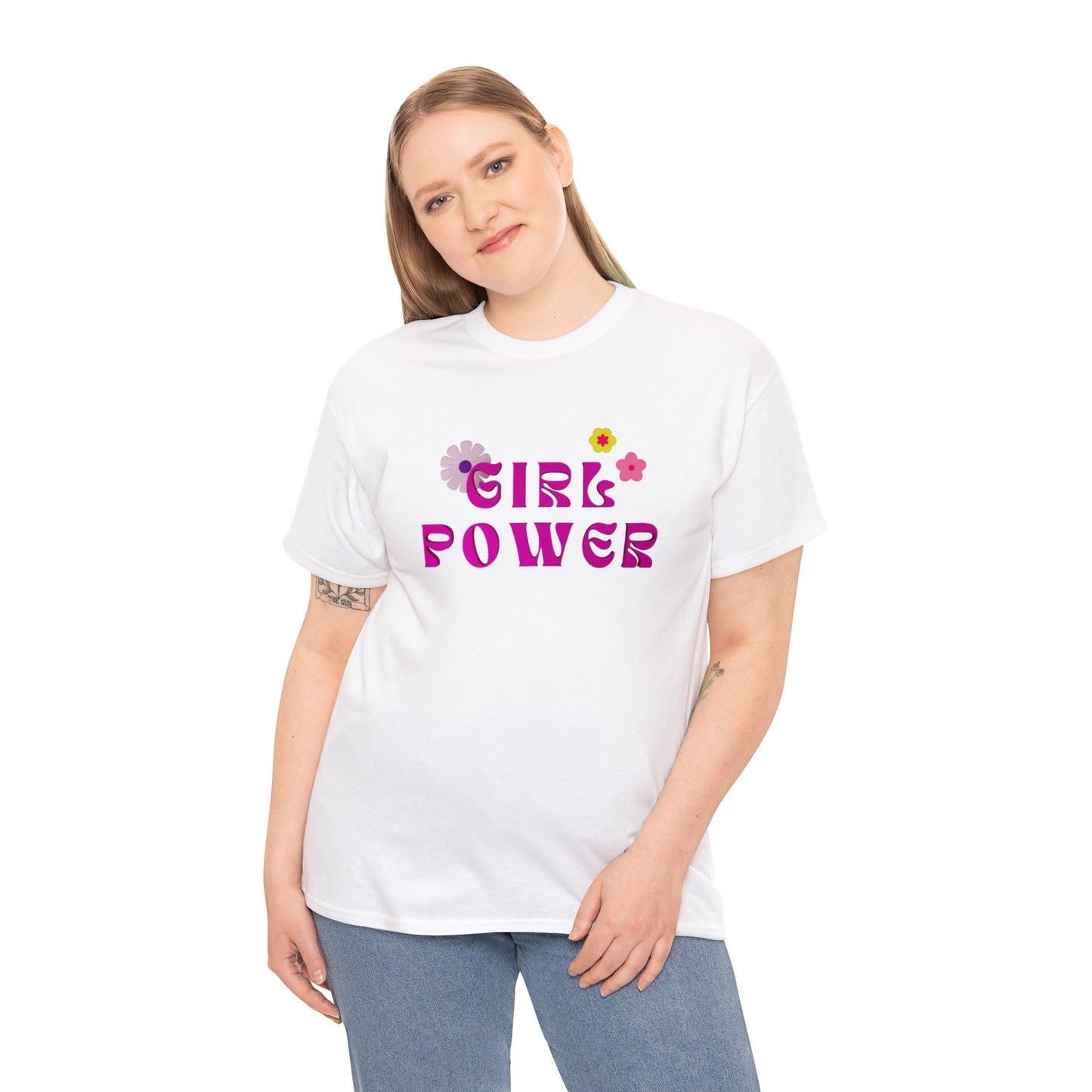 Unisex Heavy Cotton Tee Adult/Teen Activewear Comes In Many Colors