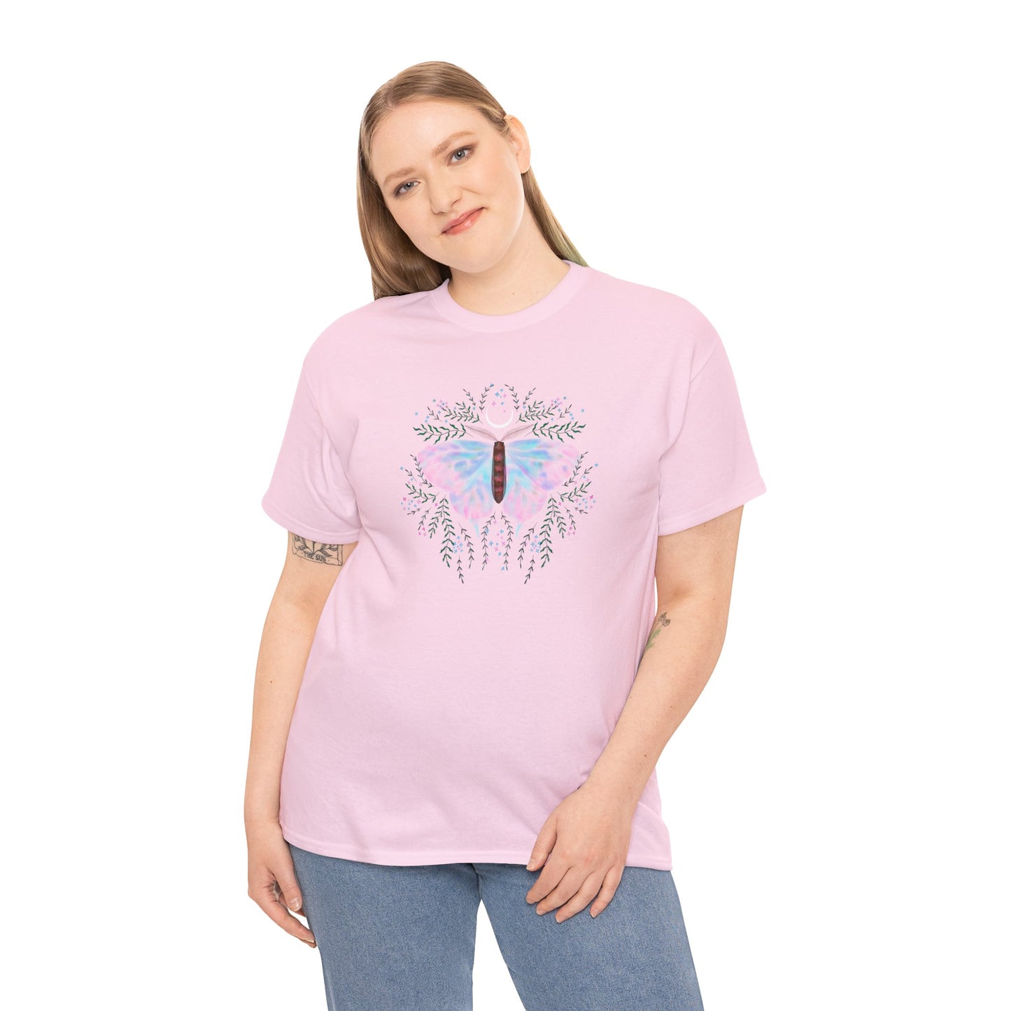 Unisex Heavy Cotton Tee Adult/Teen Activewear Shirt Comes In Many Colors