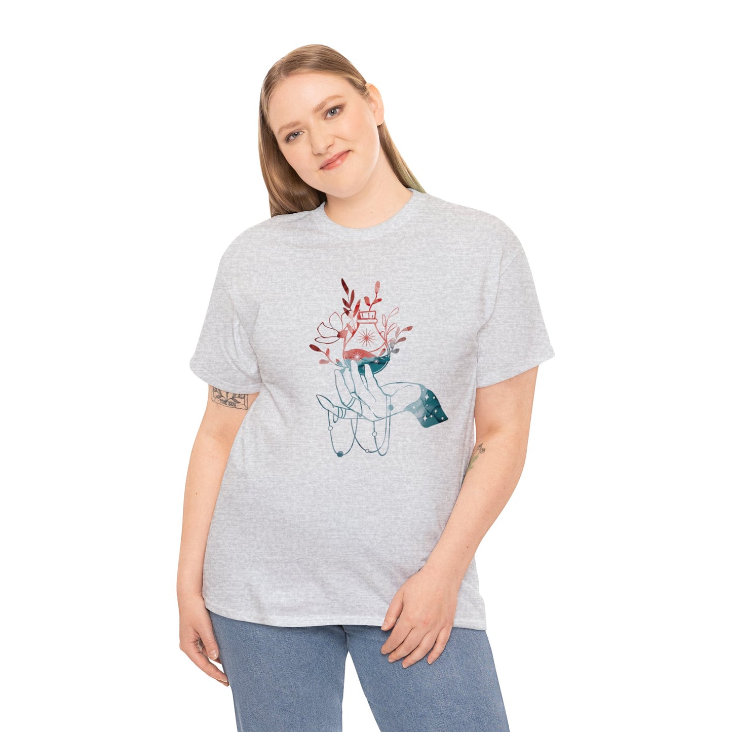 Unisex Heavy Cotton Tee Adult/Teen Activewear Shirt Comes In Many Colors