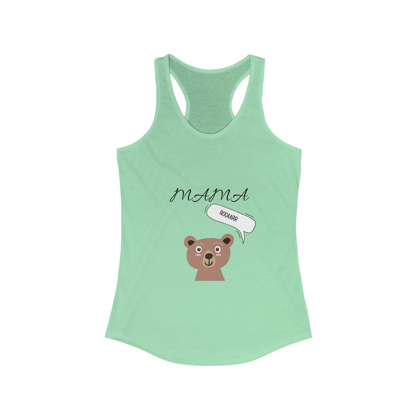 Mama Bear Women's Ideal Racerback Tank