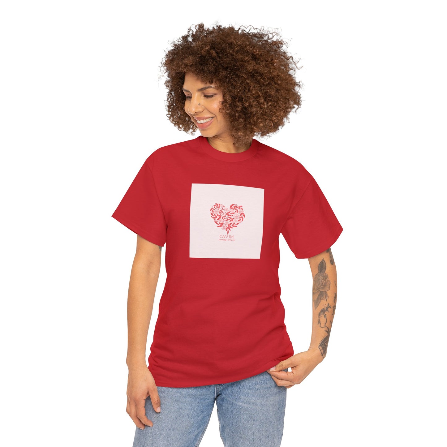 Unisex Heavy Cotton Tee Adult/Teen Activewear Good Quality Material Comes In Many Colors