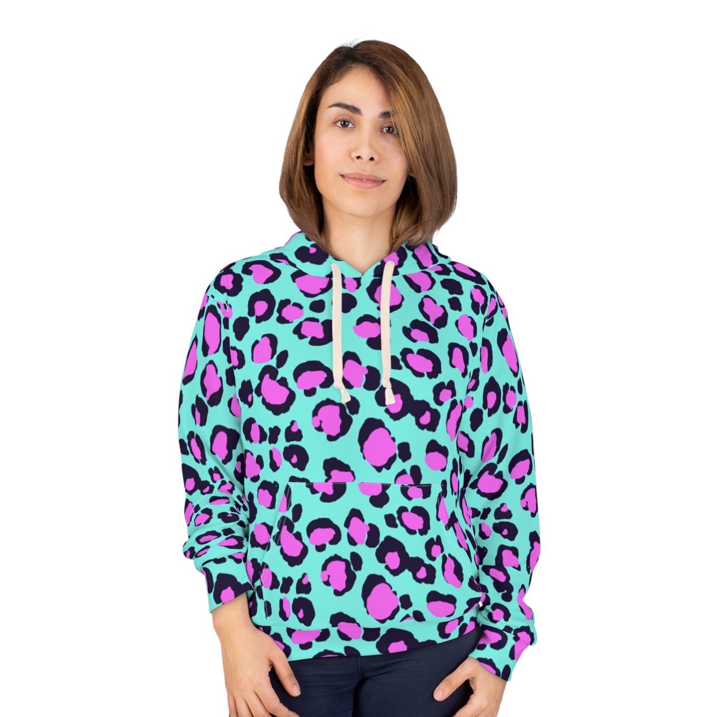 Unisex Pullover Hoodie (AOP) Adult/Teen Up To 2XL