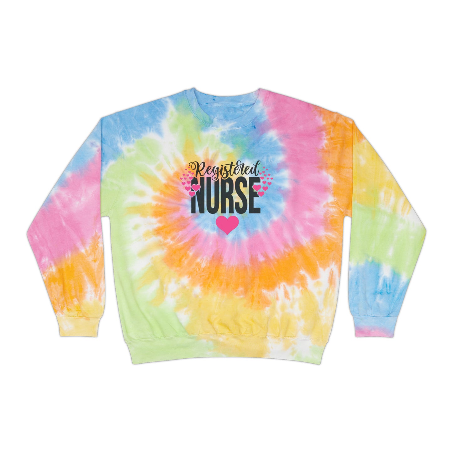 Unisex Tie-Dye Sweatshirt Adult Activewear