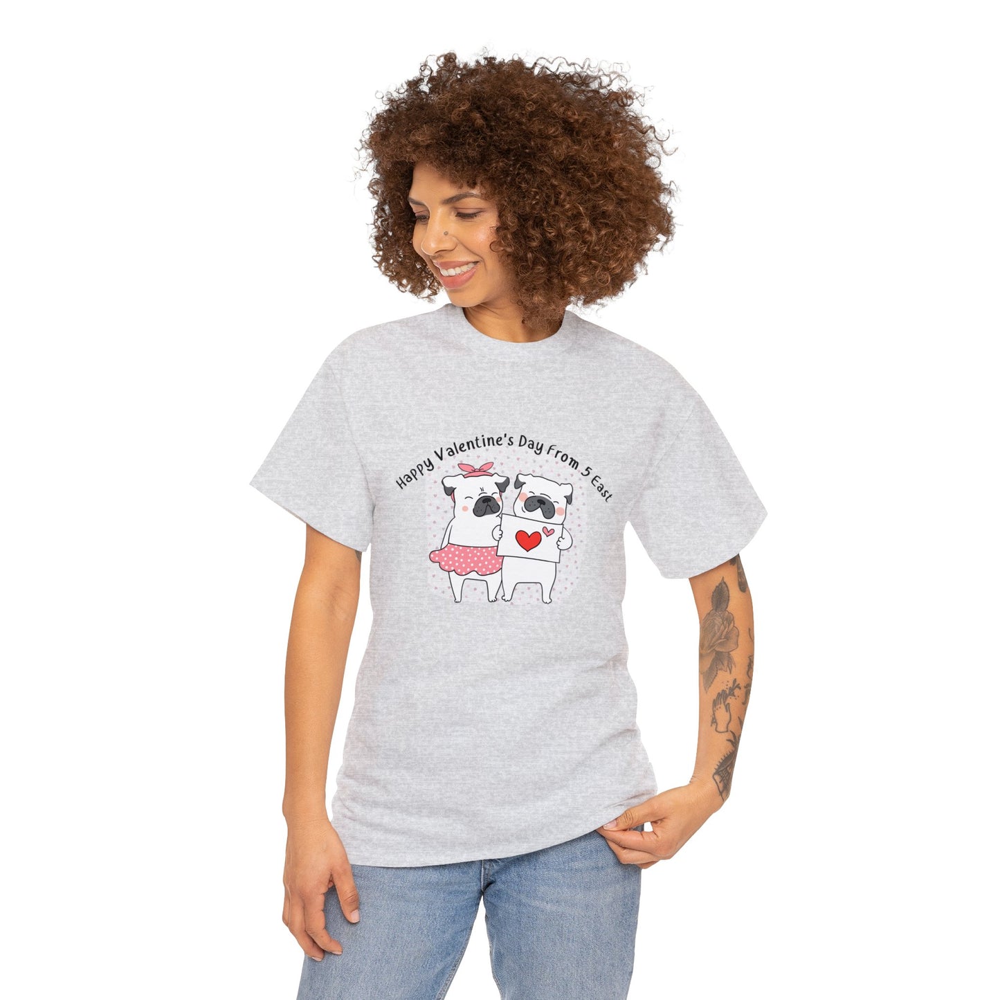 Unisex Heavy Cotton Tee 5 East Nurses Valentines Day