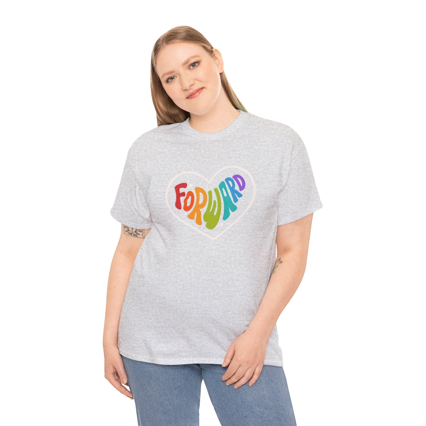 Unisex Heavy Cotton Tee Adult/Teen Activewear Comes In Various Colors