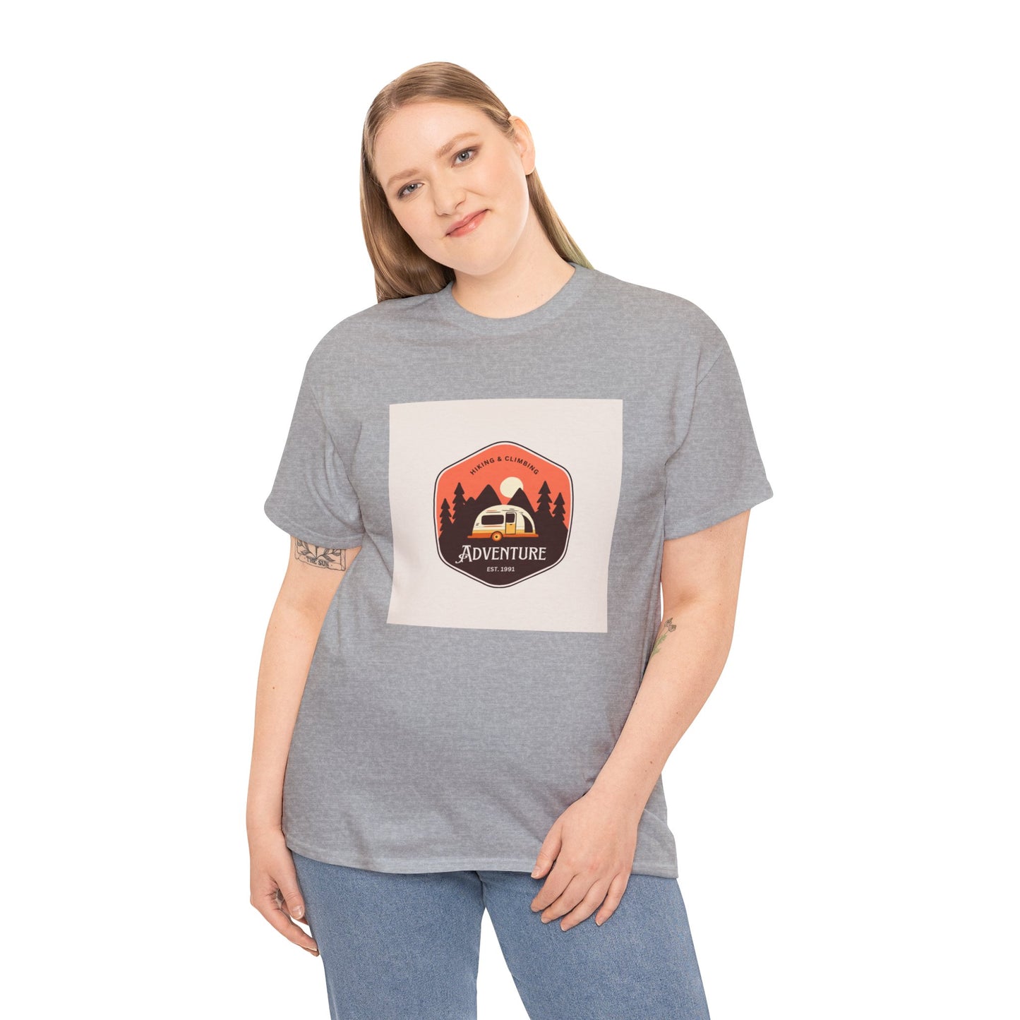 Unisex Heavy Cotton Tee Adult/Teen Activewear Shirt Comes In Many Colors