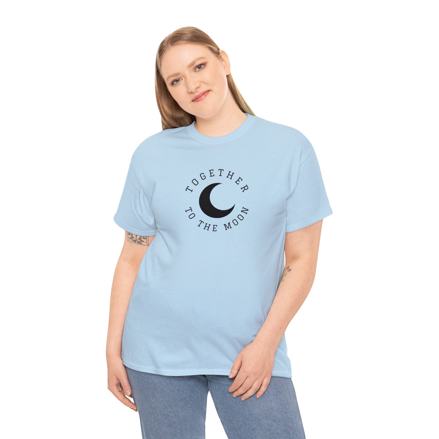 Unisex Heavy Cotton Tee Adult/Teen Activewear Shirt Comes In Many Colors