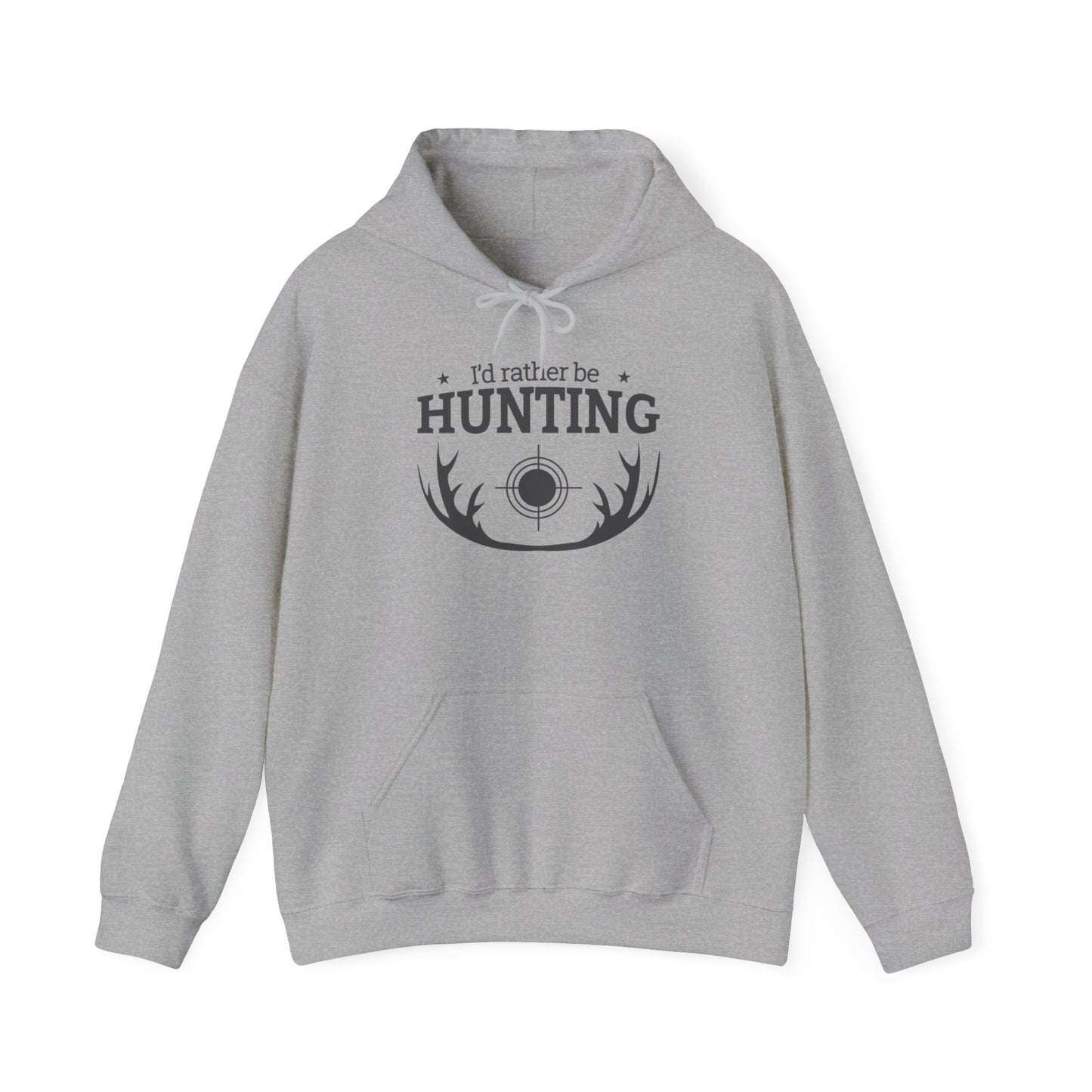 Unisex Heavy Blend™ Hooded Sweatshirt Adult Activewear I'd Rather Be Hunting