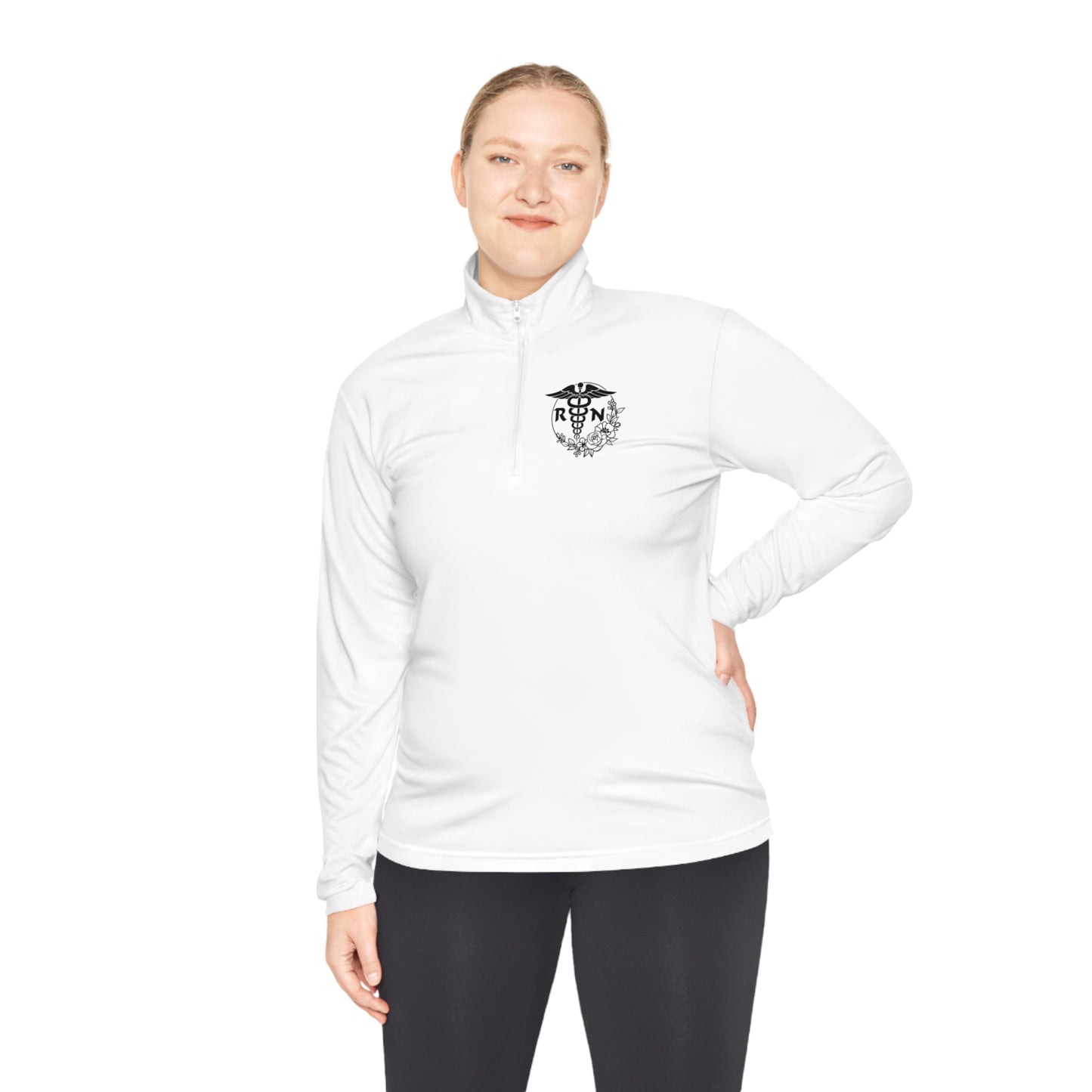 Unisex Quarter-Zip Pullover Adult Activewear