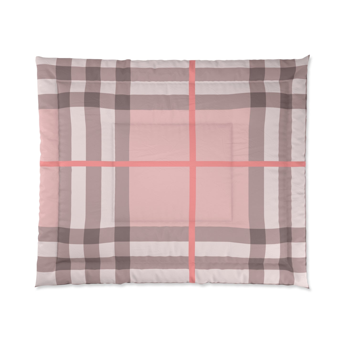 Comforter Adult/Teen/Kids Accessories Decor Plaid Pink