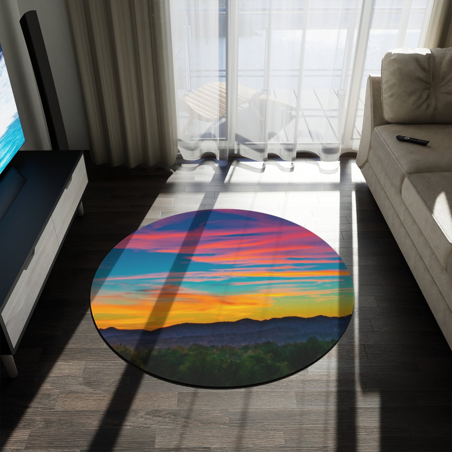 Round Rug Has Matching Products Sold Separate, If you want a Matching Products That Youd Like Me to Make in a Certain Print That's Not Listed Call or if you'd like to Choose Your Own Print No Charge No Problem