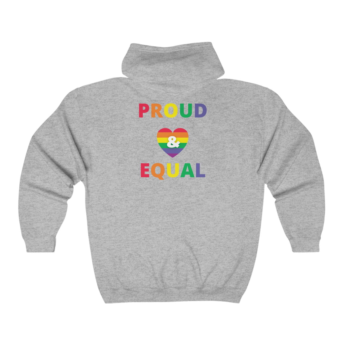 Unisex Heavy Blend™ Full Zip Hooded Sweatshirt Adult/Teen Activewear Comes In Various Colors