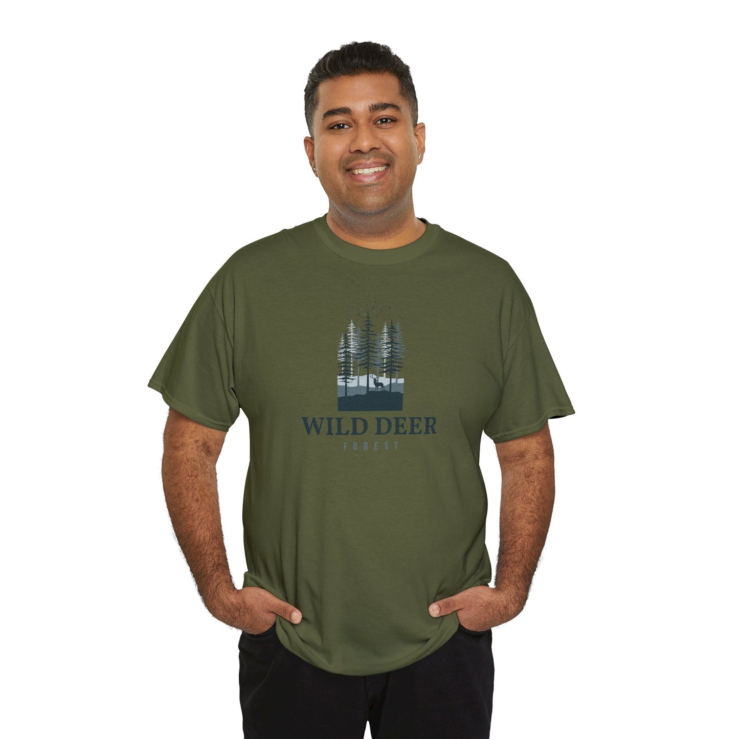 Unisex Heavy Cotton Tee Adult/Teen For That Outdoorsman Shirt Comes In Many Colors