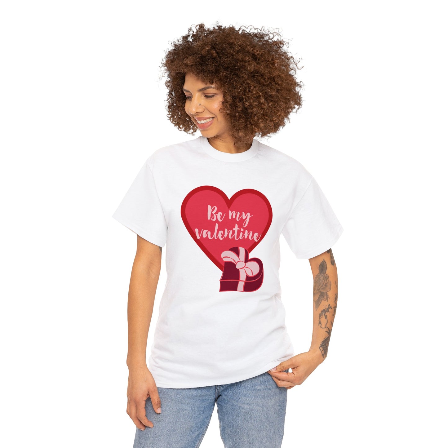 Unisex Heavy Cotton Tee Adult/Teen Valentines Day Activewear