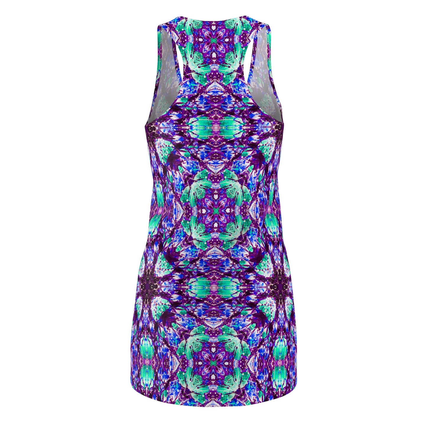 Women's Cut & Sew Racerback Dress (AOP)