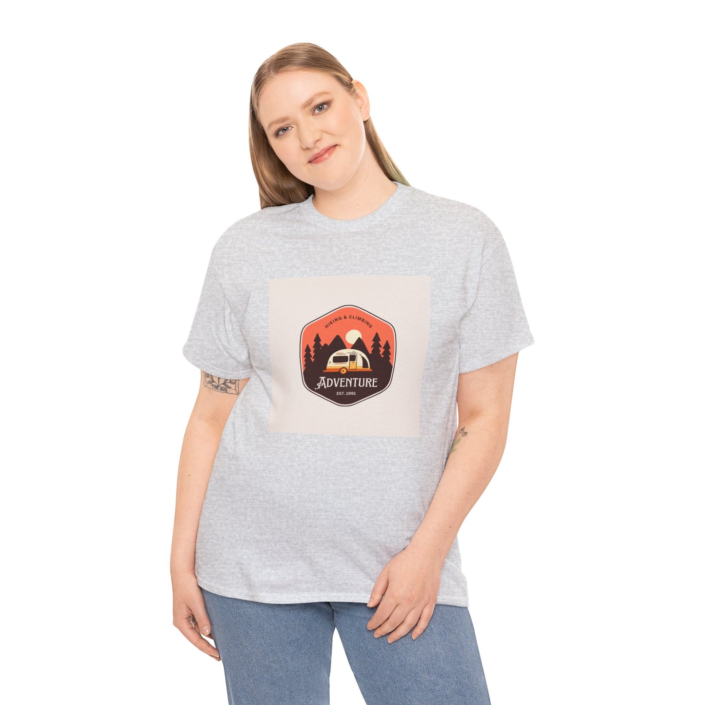 Unisex Heavy Cotton Tee Adult/Teen Activewear Shirt Comes In Many Colors