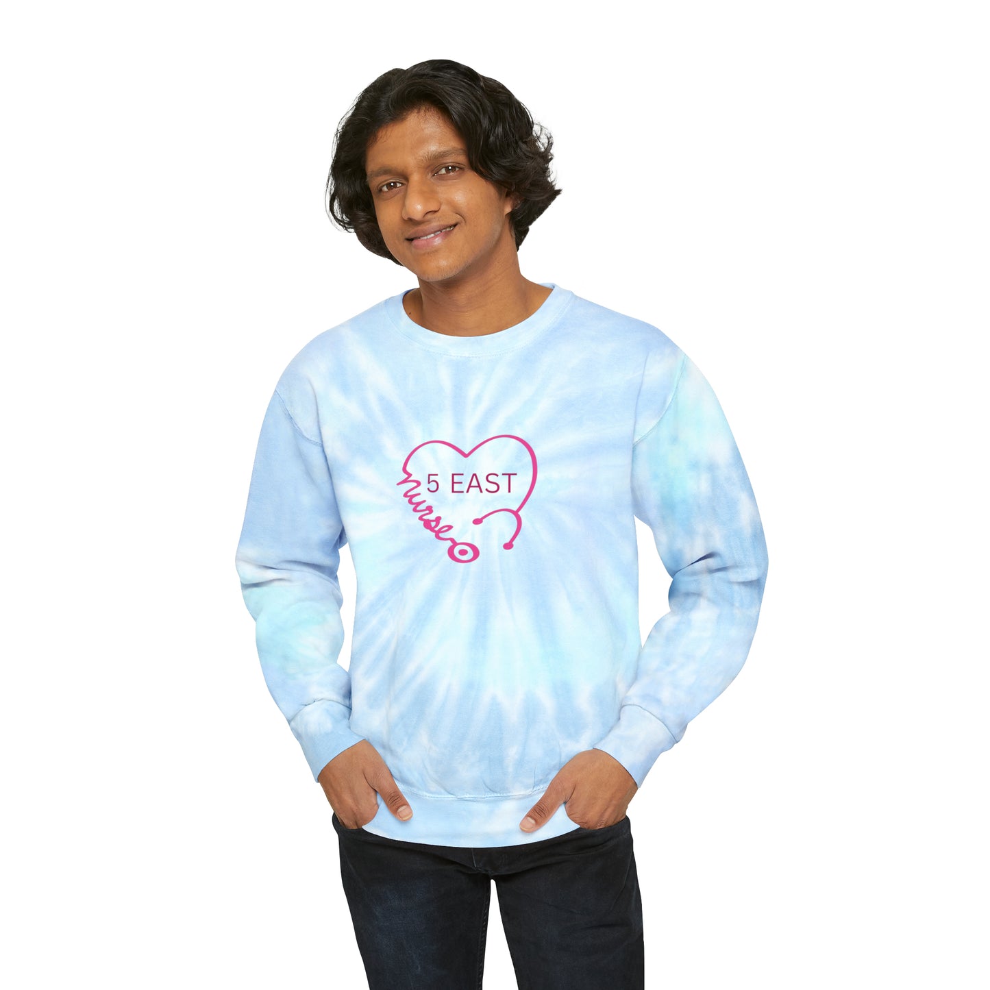 Unisex Tie-Dye Sweatshirt 5 East Nurses