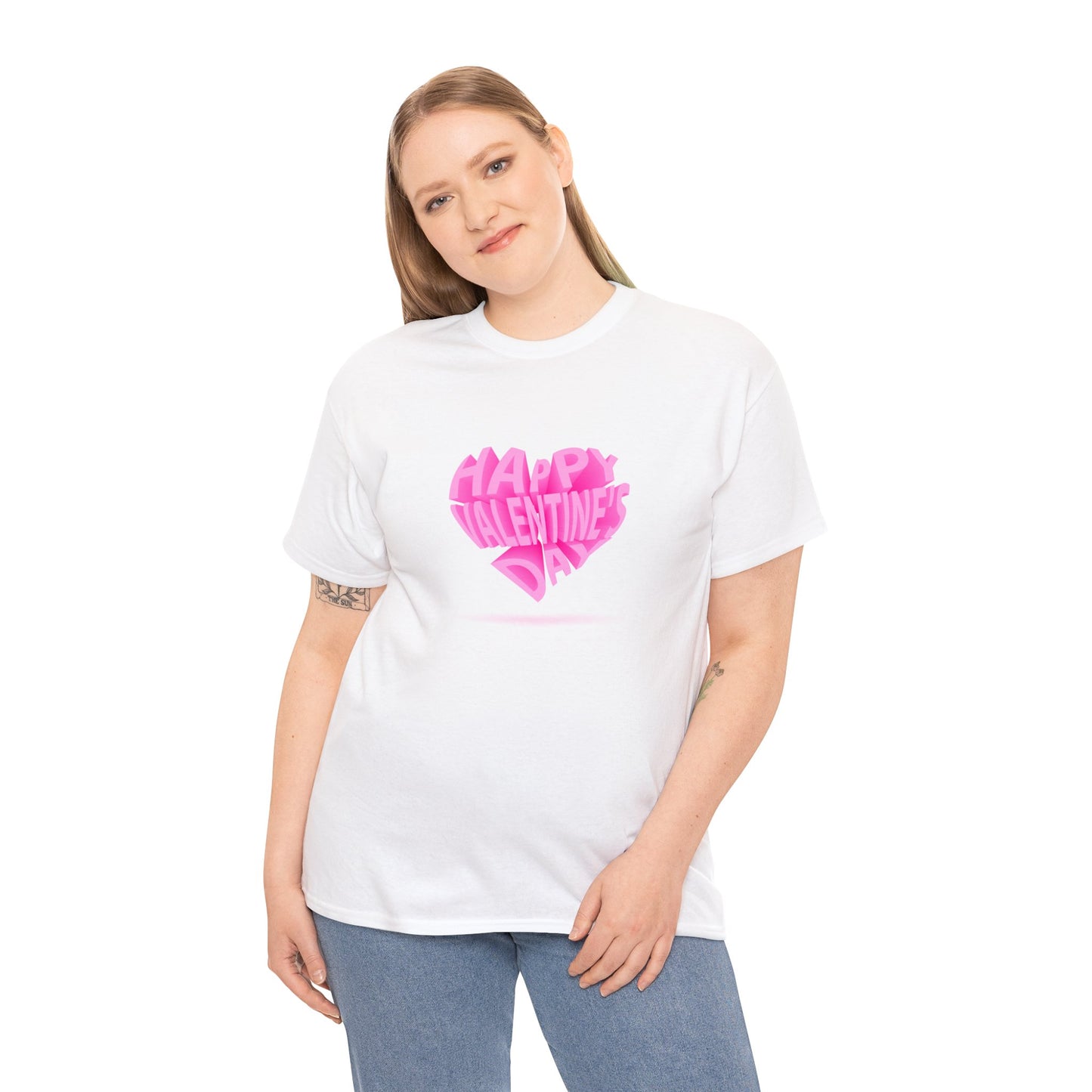 Unisex Heavy Cotton Tee Adult/Teen Activewear Valentines Day