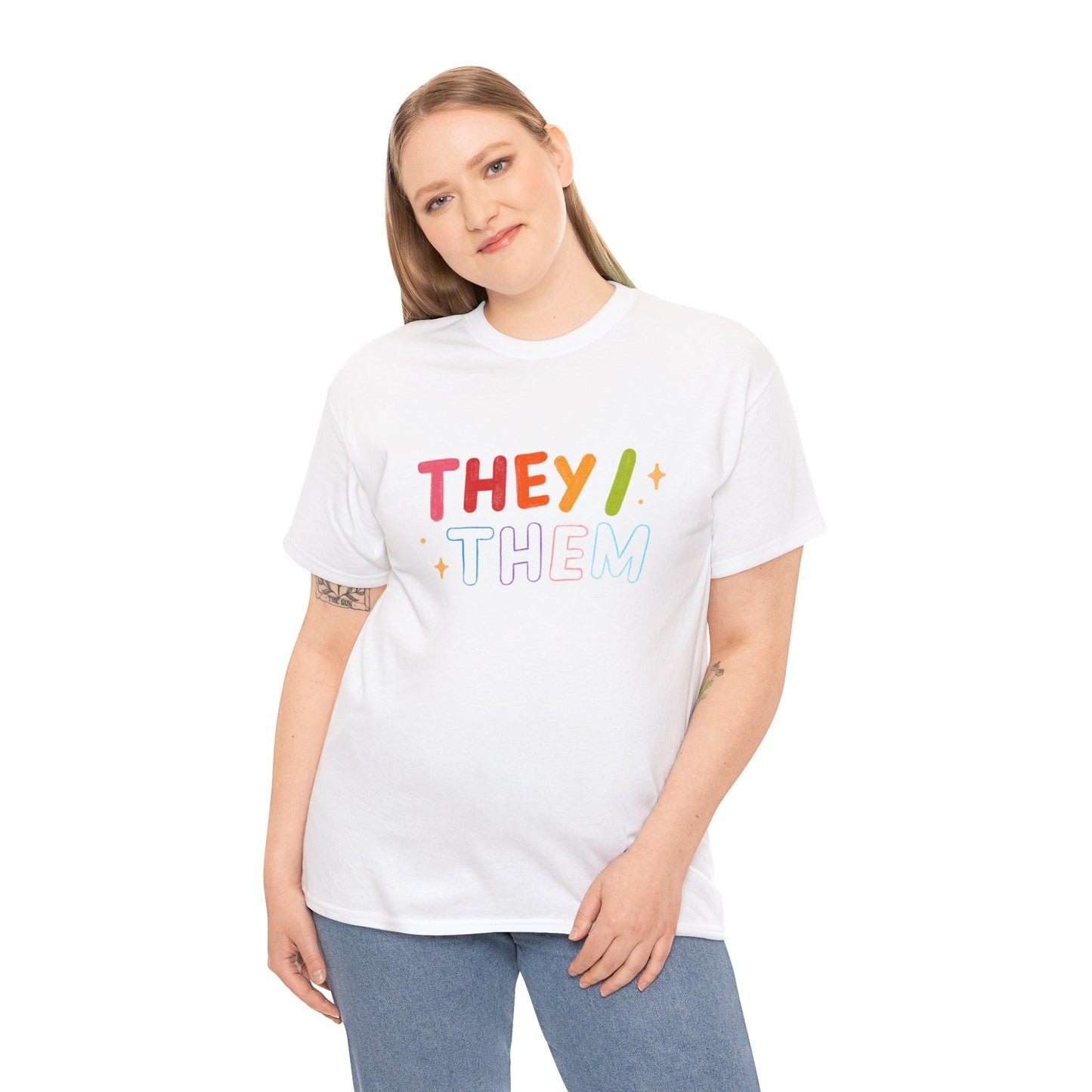 Unisex Heavy Cotton Tee Adult/Teen Activewear Comes In Various Colors