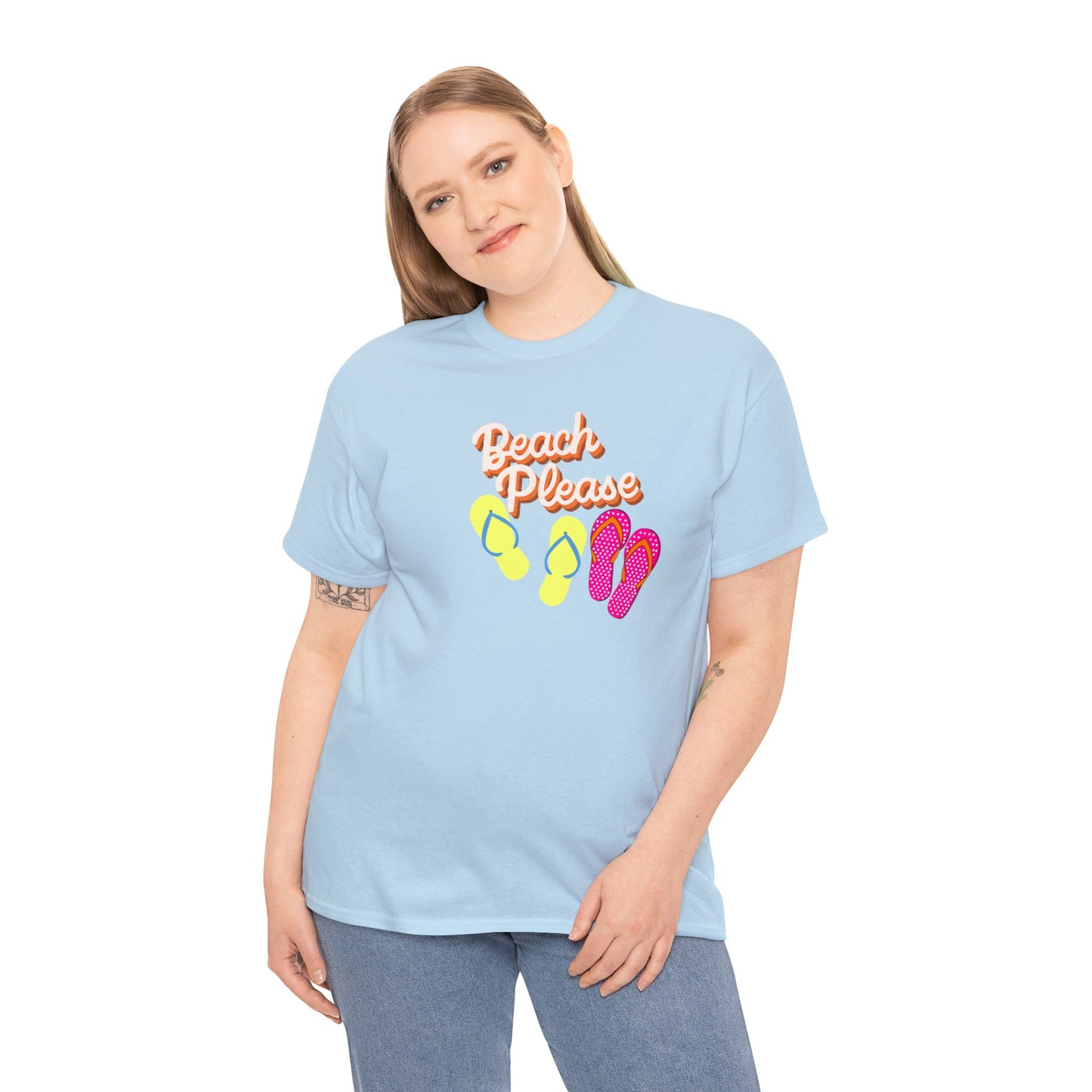 Unisex Heavy Cotton Tee Adult/Teen Activewear Good Quality Material Comes In Many Colors