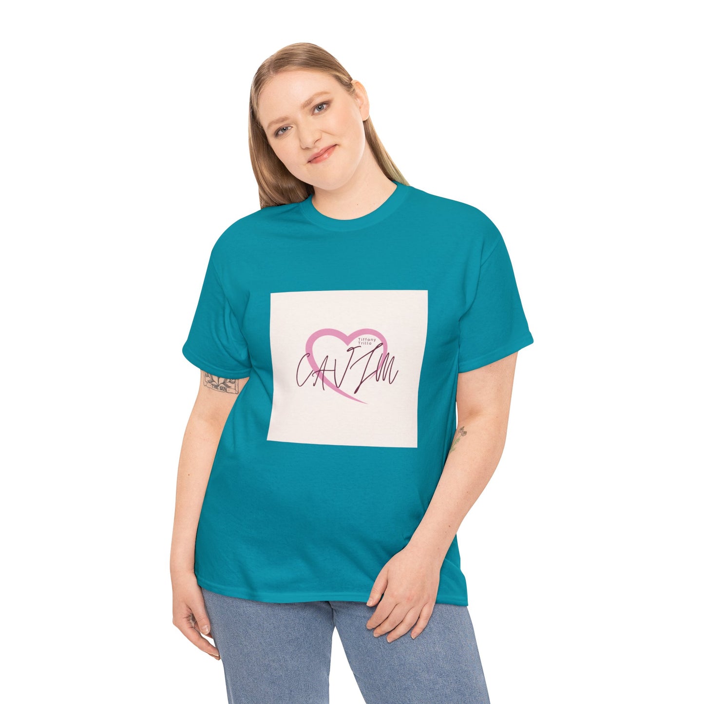 Unisex Heavy Cotton Tee Adult/Teen Activewear Shirt Comes In Many Colors