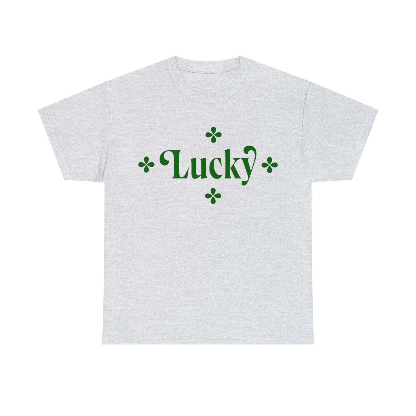 Unisex Heavy Cotton Tee Adult/Teen Activewear Lucky