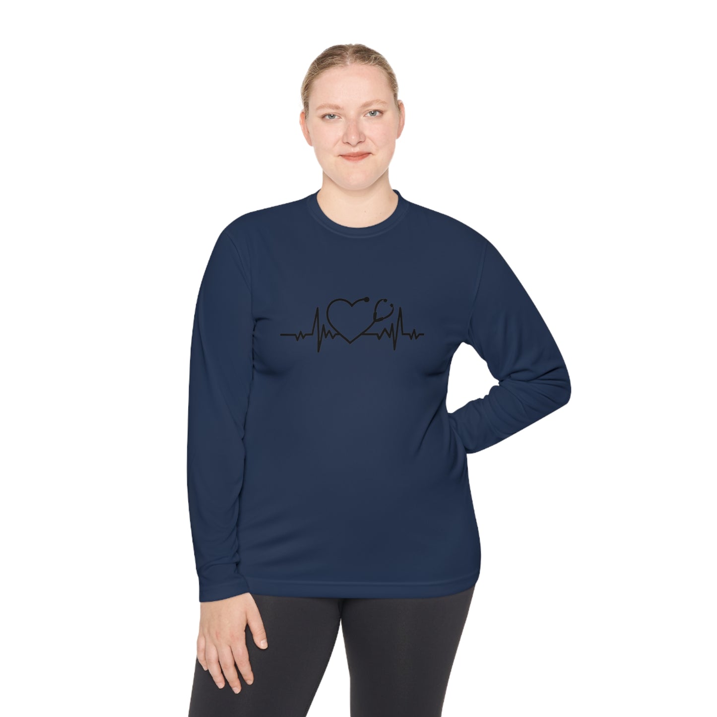 Unisex Lightweight Long Sleeve Tee Adult Activewear