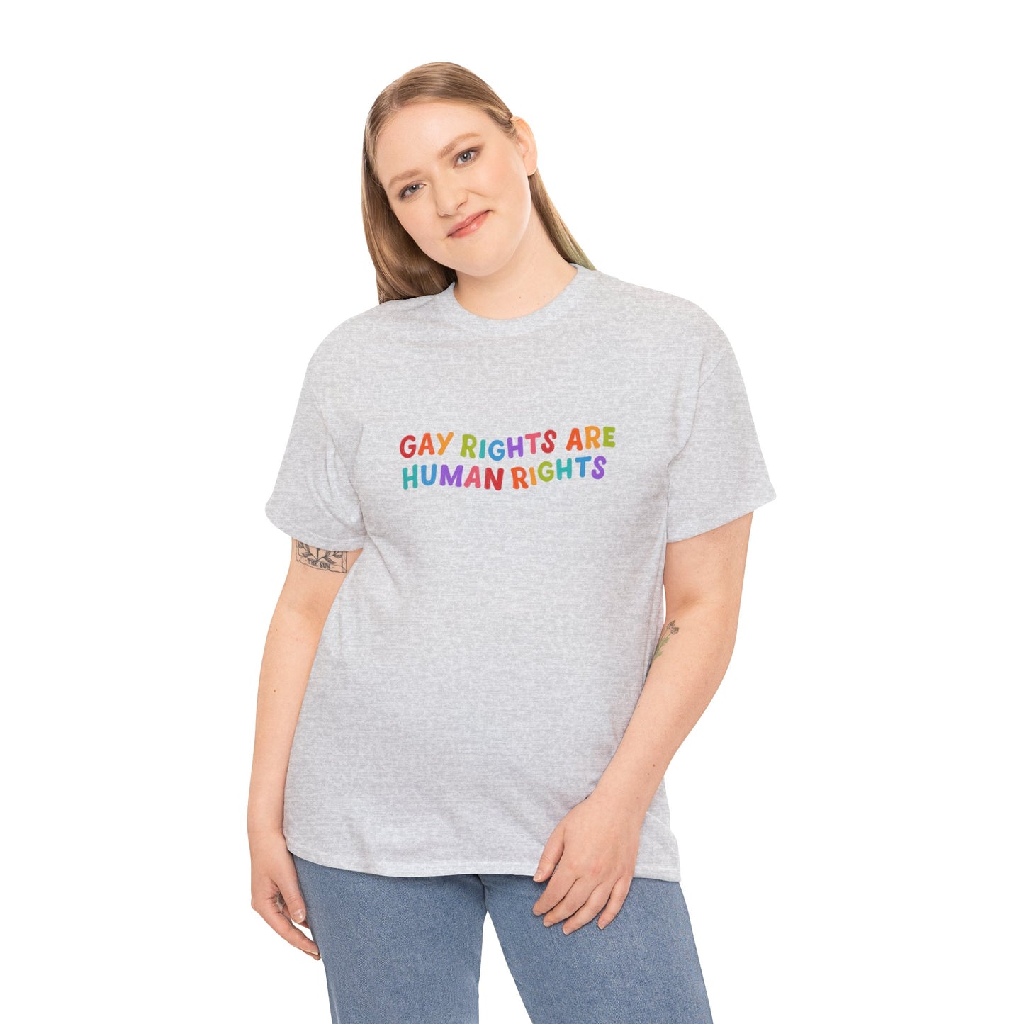 Unisex Heavy Cotton Tee Adult/Teen Activewear Comes In Many Colors