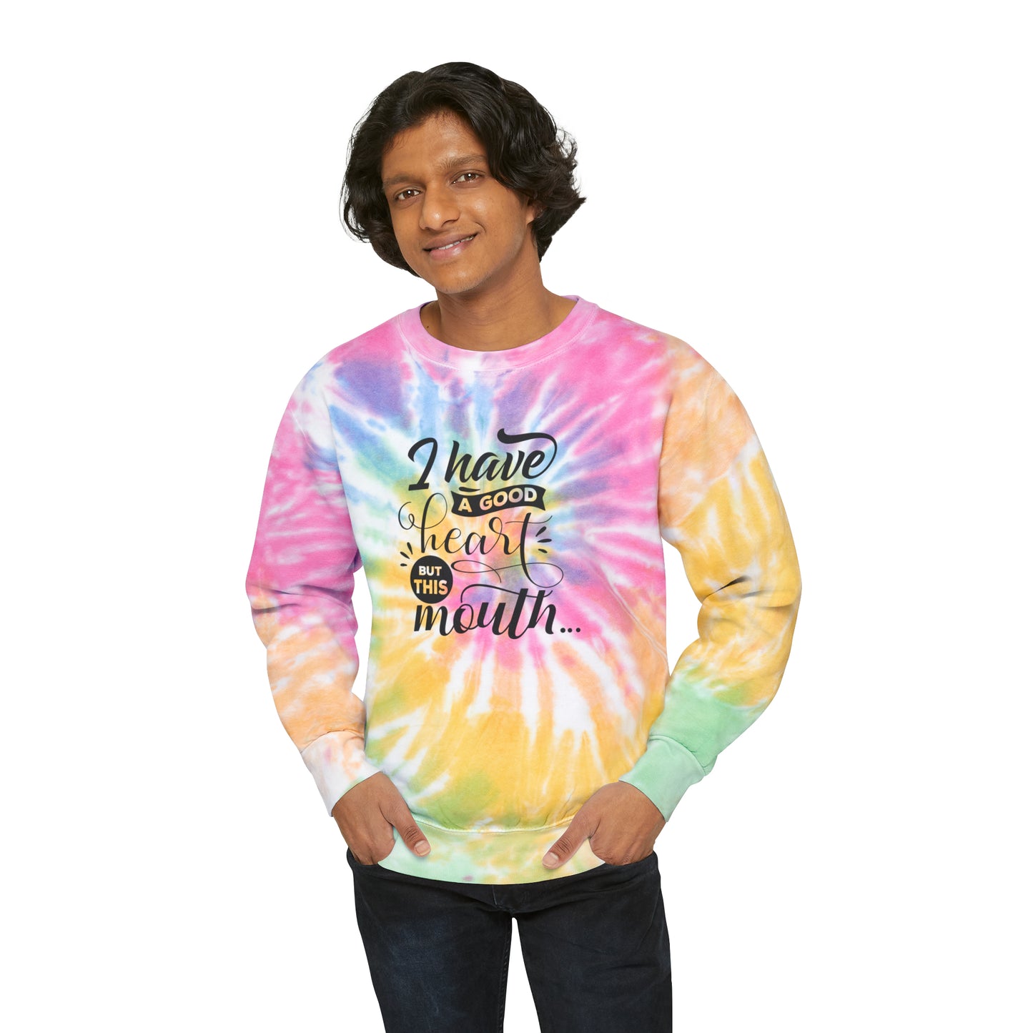 Unisex Tie-Dye Sweatshirt Adult/Teen Activewear