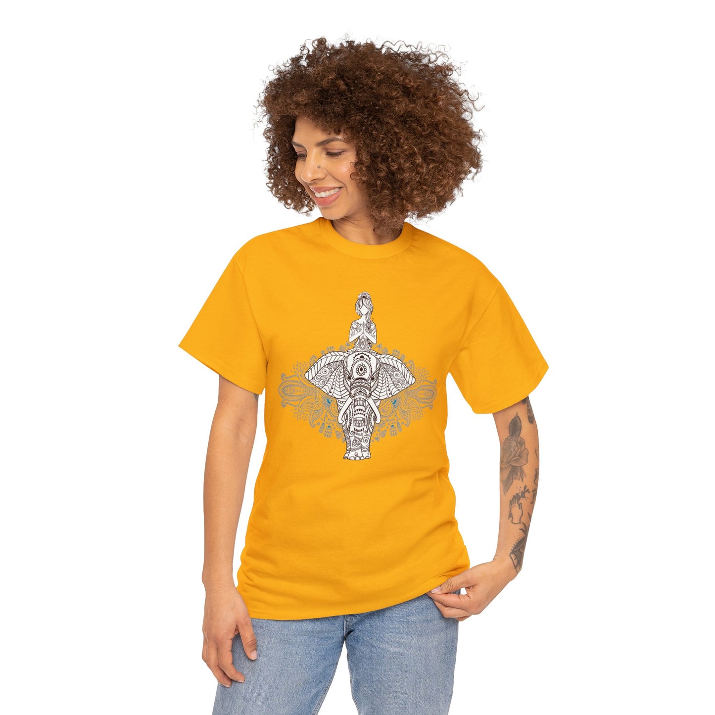 Unisex Heavy Cotton Tee Adult/Teen Activewear Shirt Comes In Many Colors