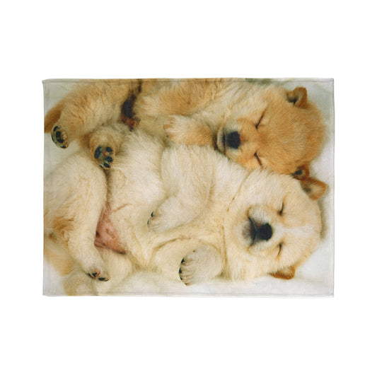 Soft Polyester Blanket Adult/Teen/Kids Puppy Lovers Accessories Decor