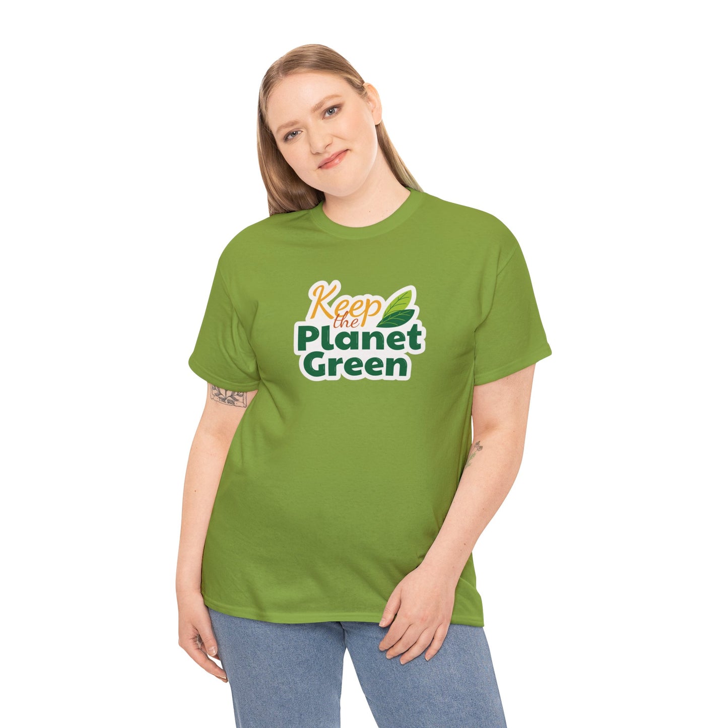 Unisex Heavy Cotton Tee Adult/Teen Activewear Shirt Comes In Many Colors